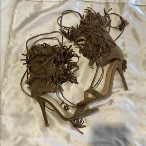 Fringe heels